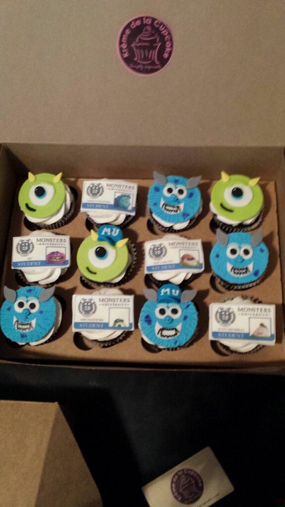 Monsters University Cupcakes