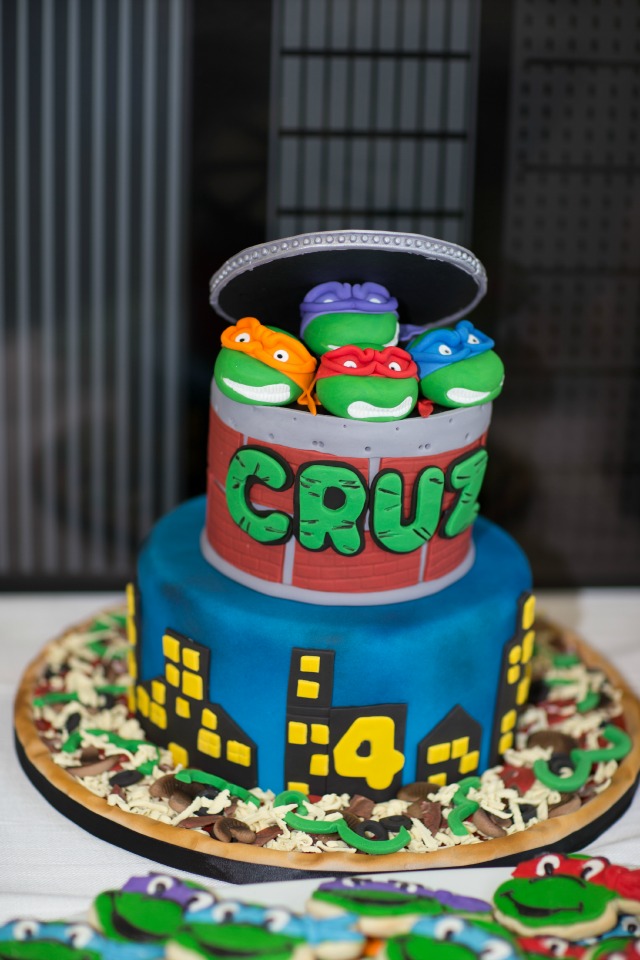 Ninja Turtle Birthday Cake Ideas