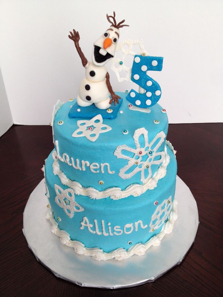 Olaf Disney Frozen Cake