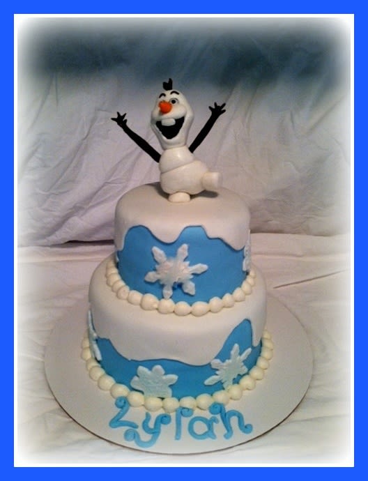 Olaf Disney Frozen Cake