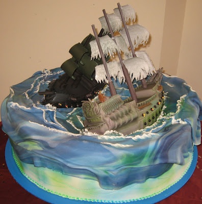 6 Photos of Pirates At Disney World Custom Cakes