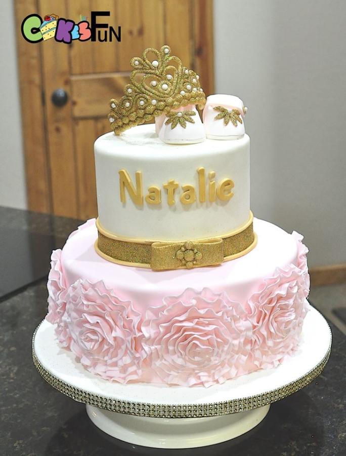 Princess Baby Shower Cake