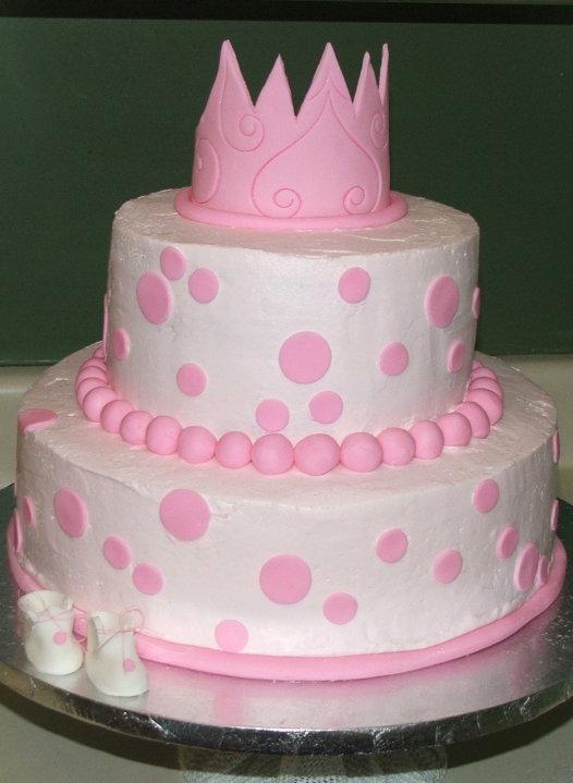 Princess Baby Shower Cake