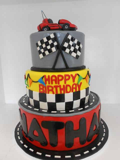 Race Car Cake