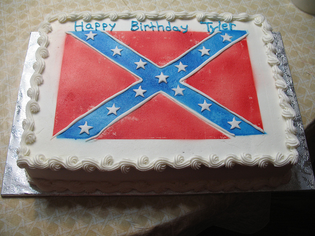 Rebel Flag Cake