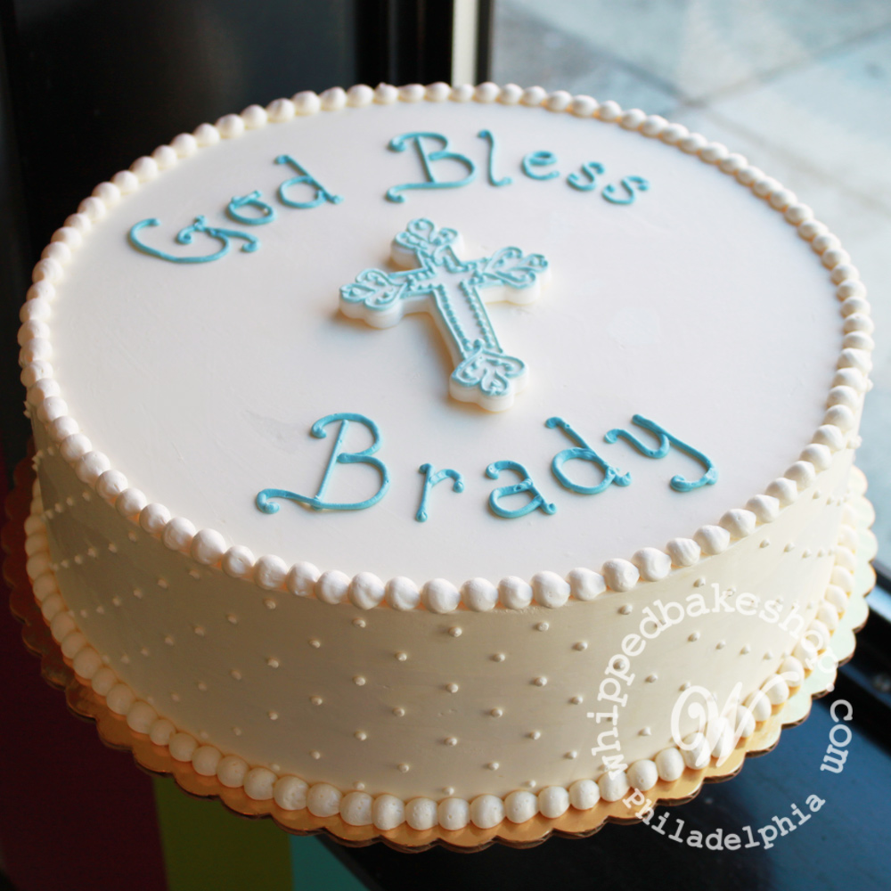 Simple First Communion Cakes