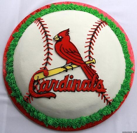 St. Louis Cardinals Cake