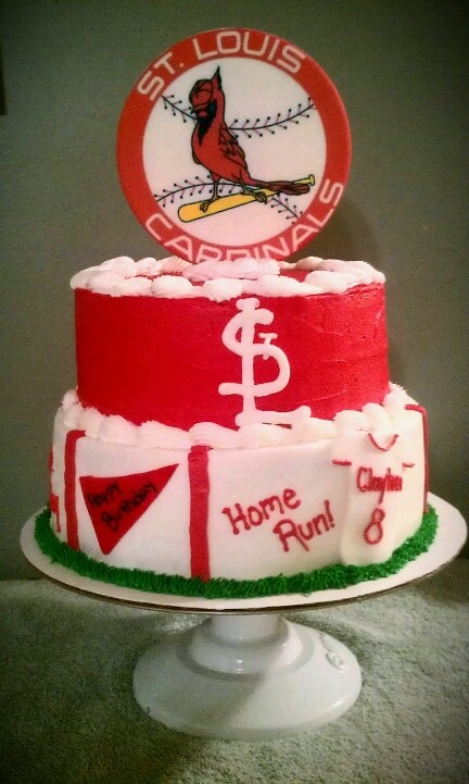 St. Louis Cardinals Cake