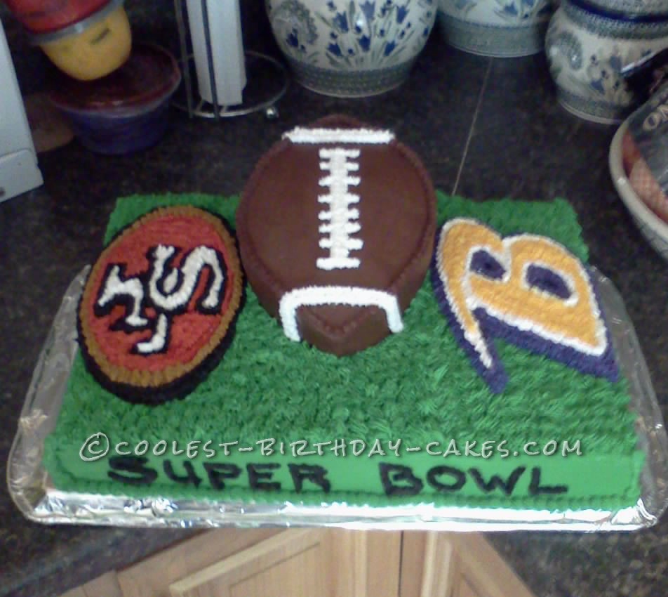 Super Bowl Birthday Cake Ideas