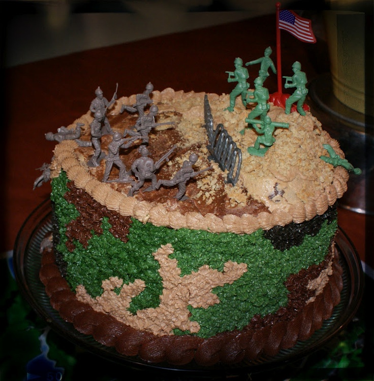 Swamp Birthday Cake