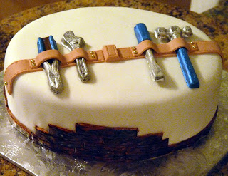 Tool Belt Birthday Cake