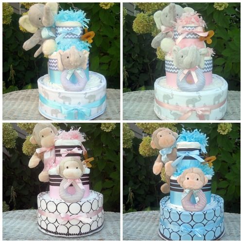 Unique Baby Boy Diaper Cakes