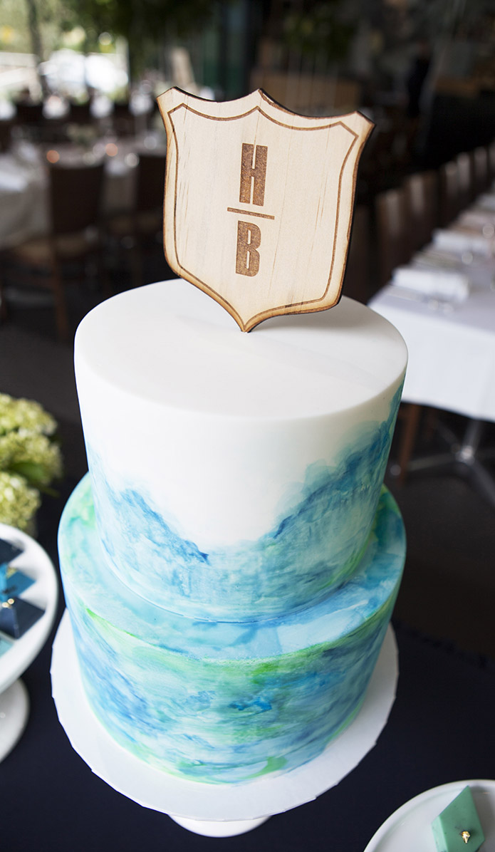 Watercolor Cake