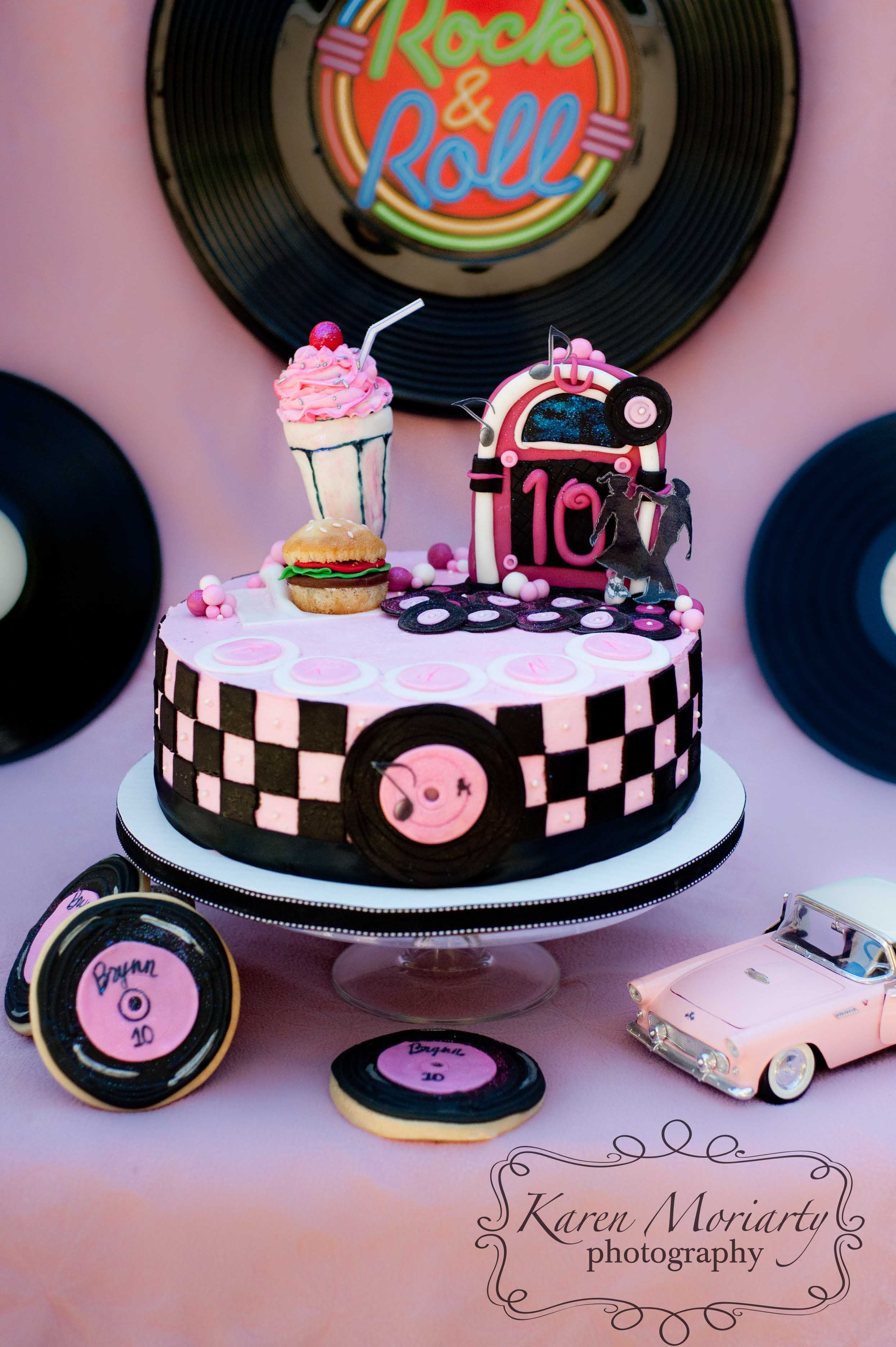 50s Birthday Cake Ideas