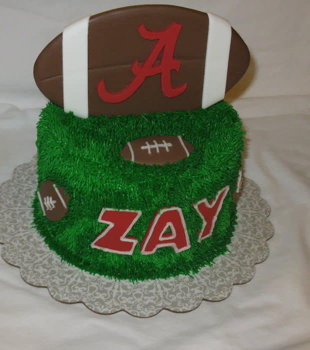 Alabama Football Cake