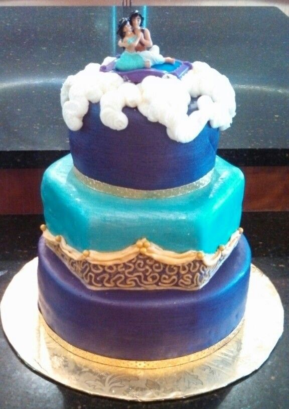 8 Photos of Disney Aladdin Cakes 5 Layers