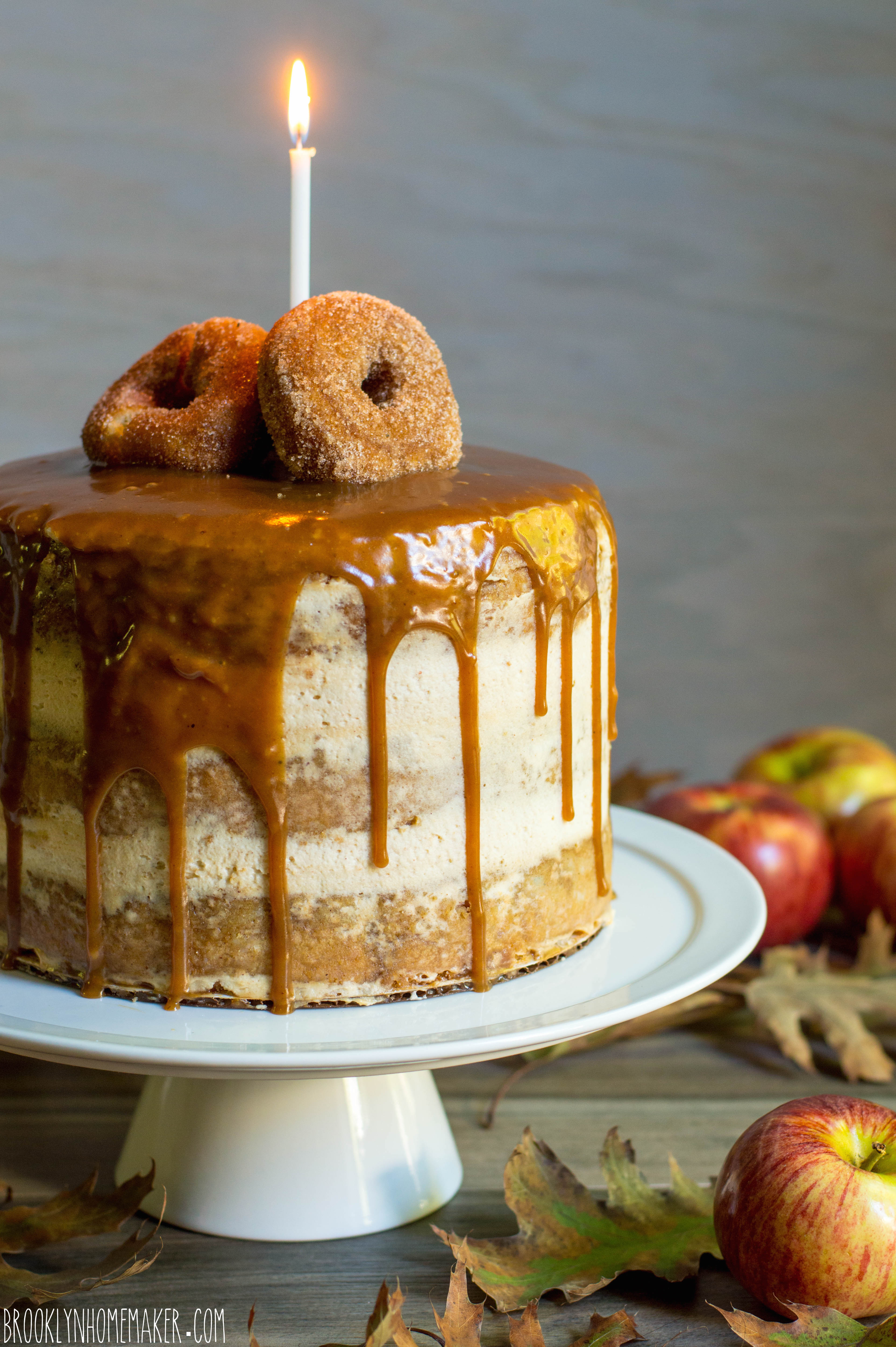 Apple Cider Doughnut Cake.