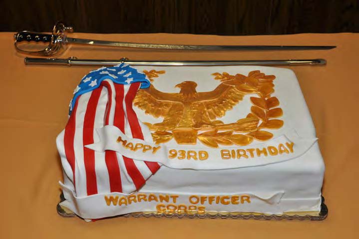 Army Warrant Officer Promotion Cake