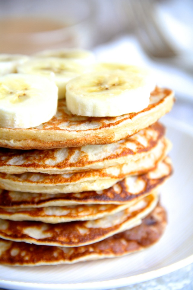 Banana Chunky Monkey Pancakes