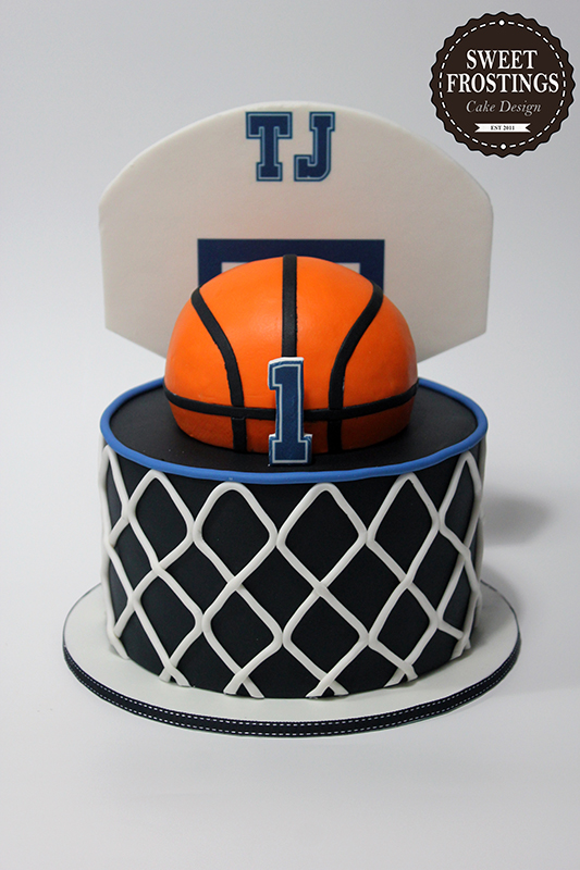 Basketball Birthday Cake