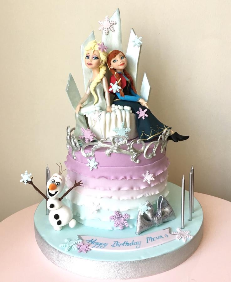 Birthday Cake Frozen Anna