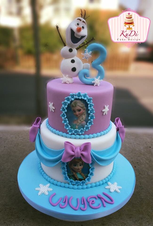 Birthday Cake Frozen Anna