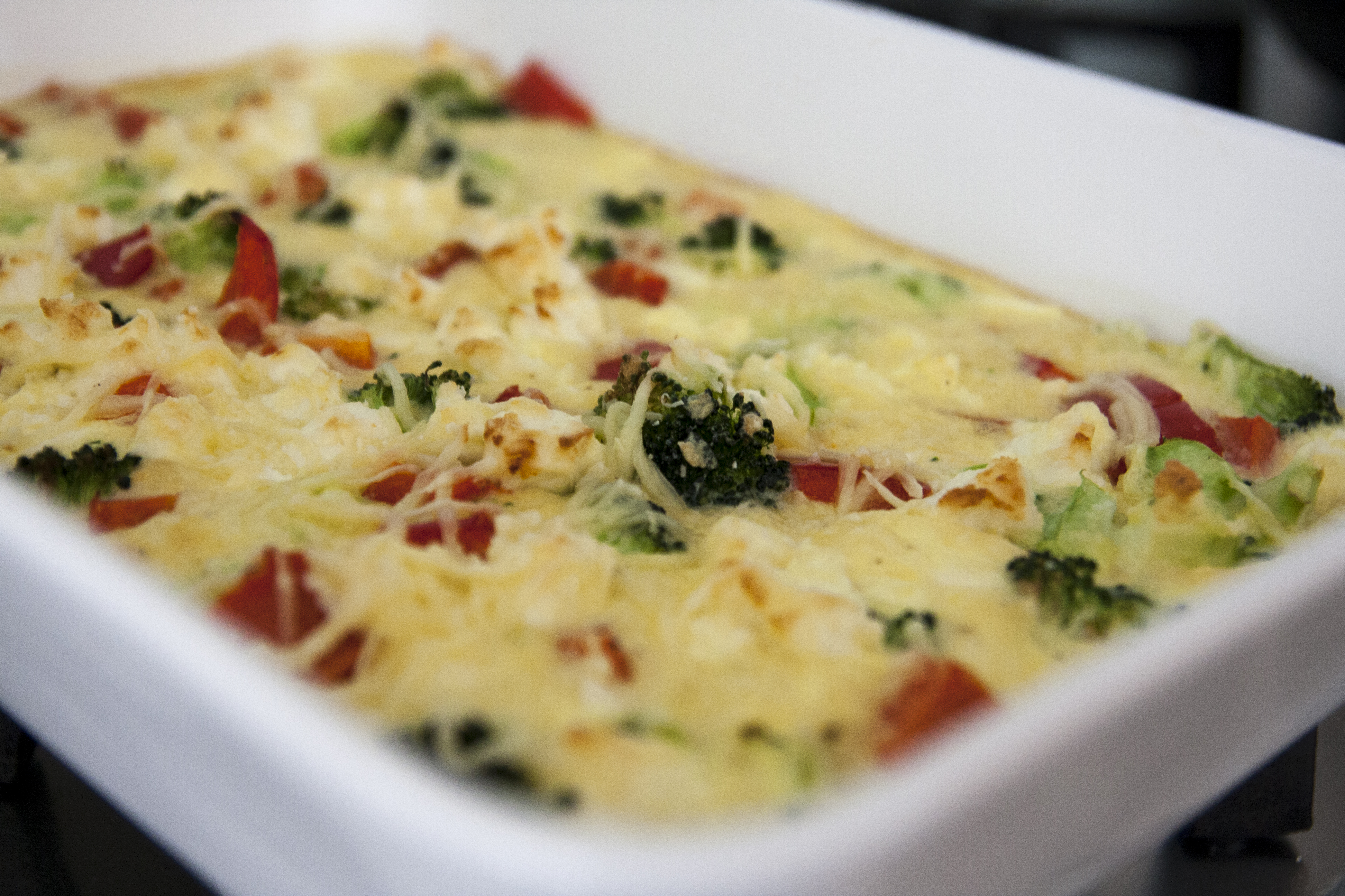 Broccoli with Feta Cheese