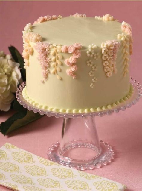 Buttercream Decorated Cake