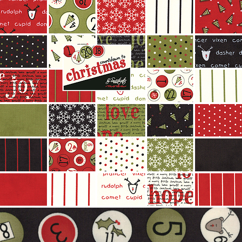 10 Photos of Christmas Layer Cakes Fabric Packs