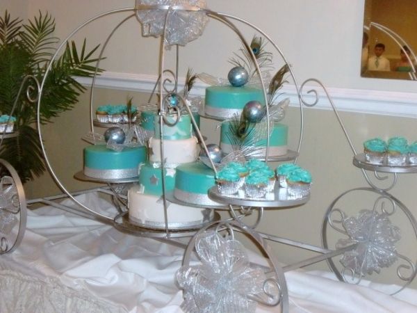 Cinderella Theme Quinceanera Cakes