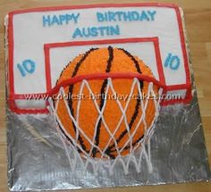 Cool Basketball Birthday Cakes