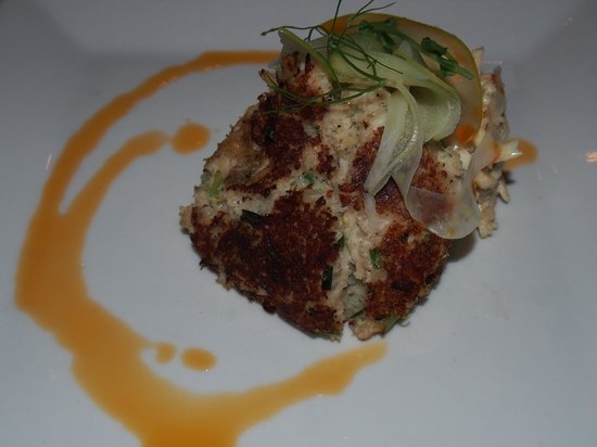 Coral Reef Crab Cake