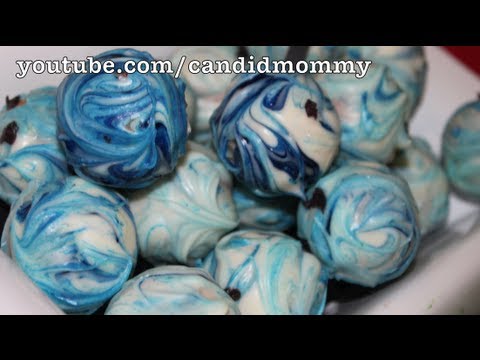 Decorate Cake Pop Bowling Balls