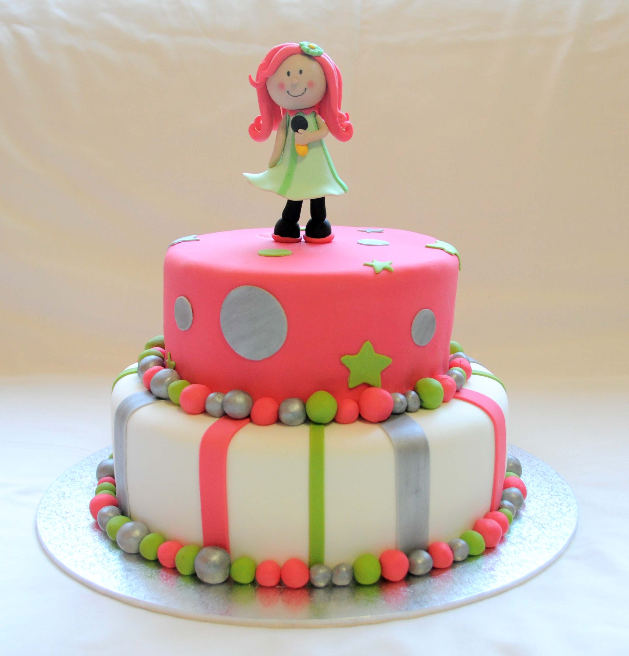 Disco Diva Birthday Cake