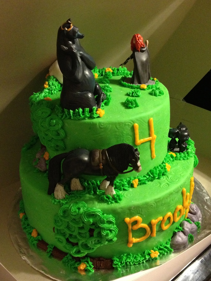 Disney Brave Birthday Cake