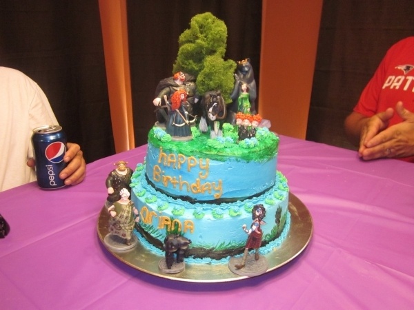 Disney Brave Birthday Cake