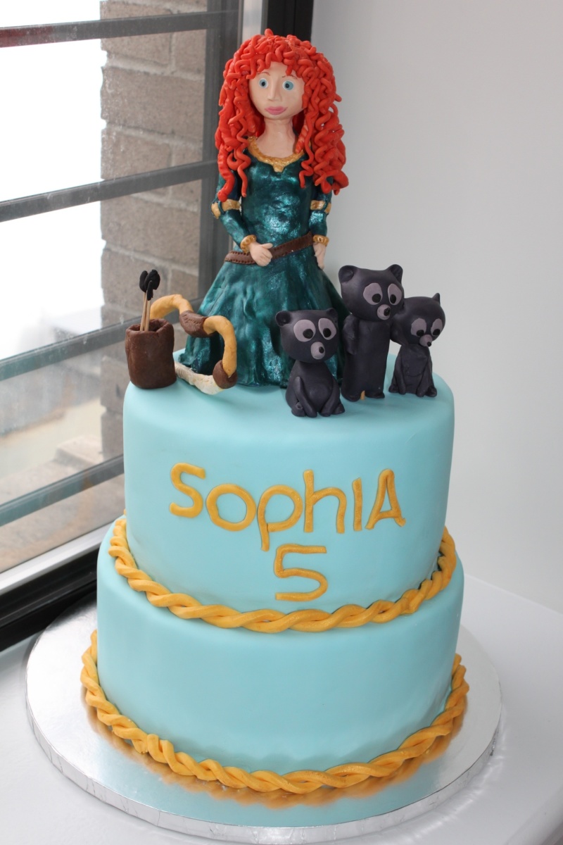 Disney Brave Merida Birthday Cake