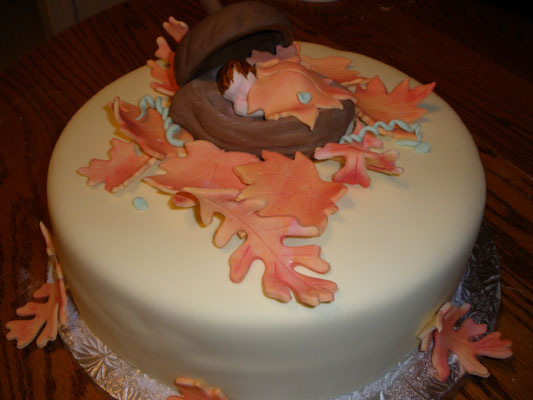 Fall Baby Shower Cake Ideas