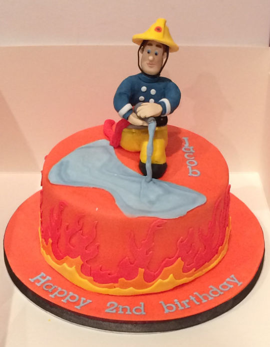 Fireman Sam Birthday Cake