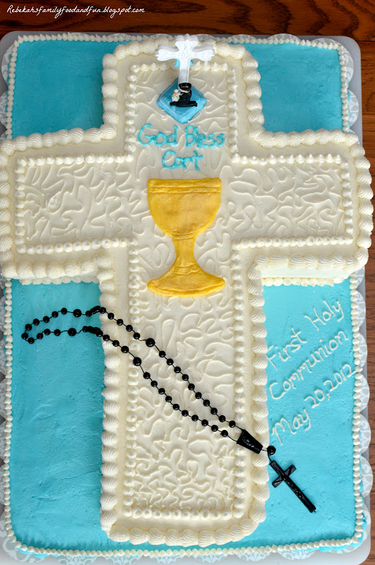 First Holy Communion Cross Cakes