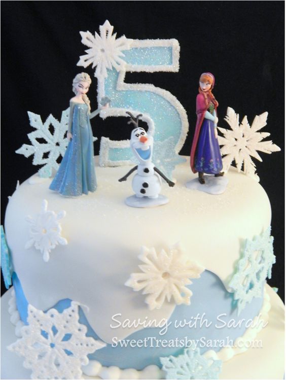 Frozen Birthday Cake