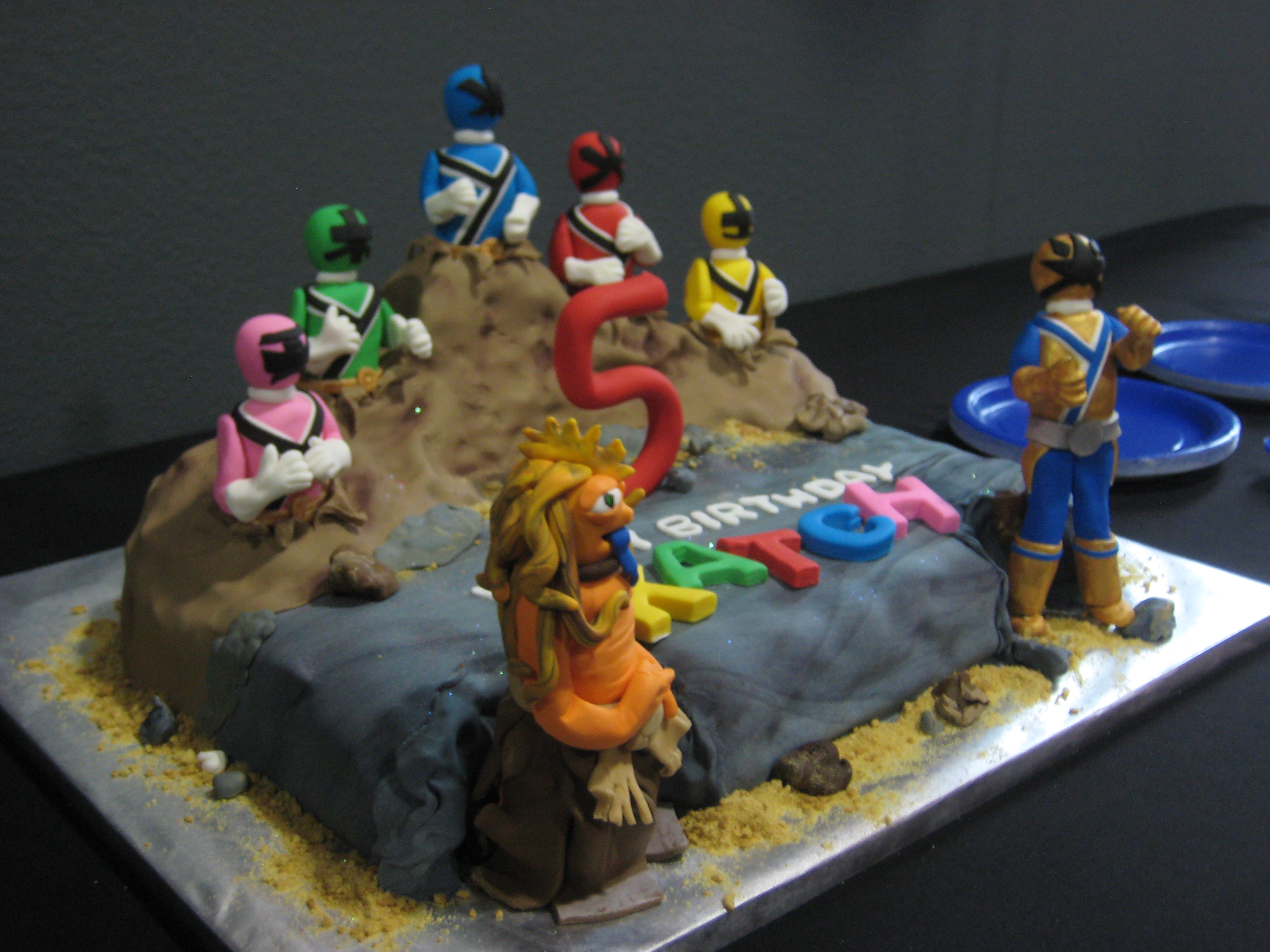 Girl Power Ranger Cake