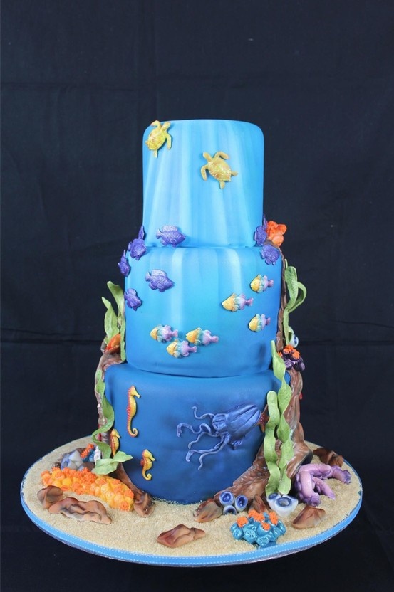 Great Barrier Reef Cake