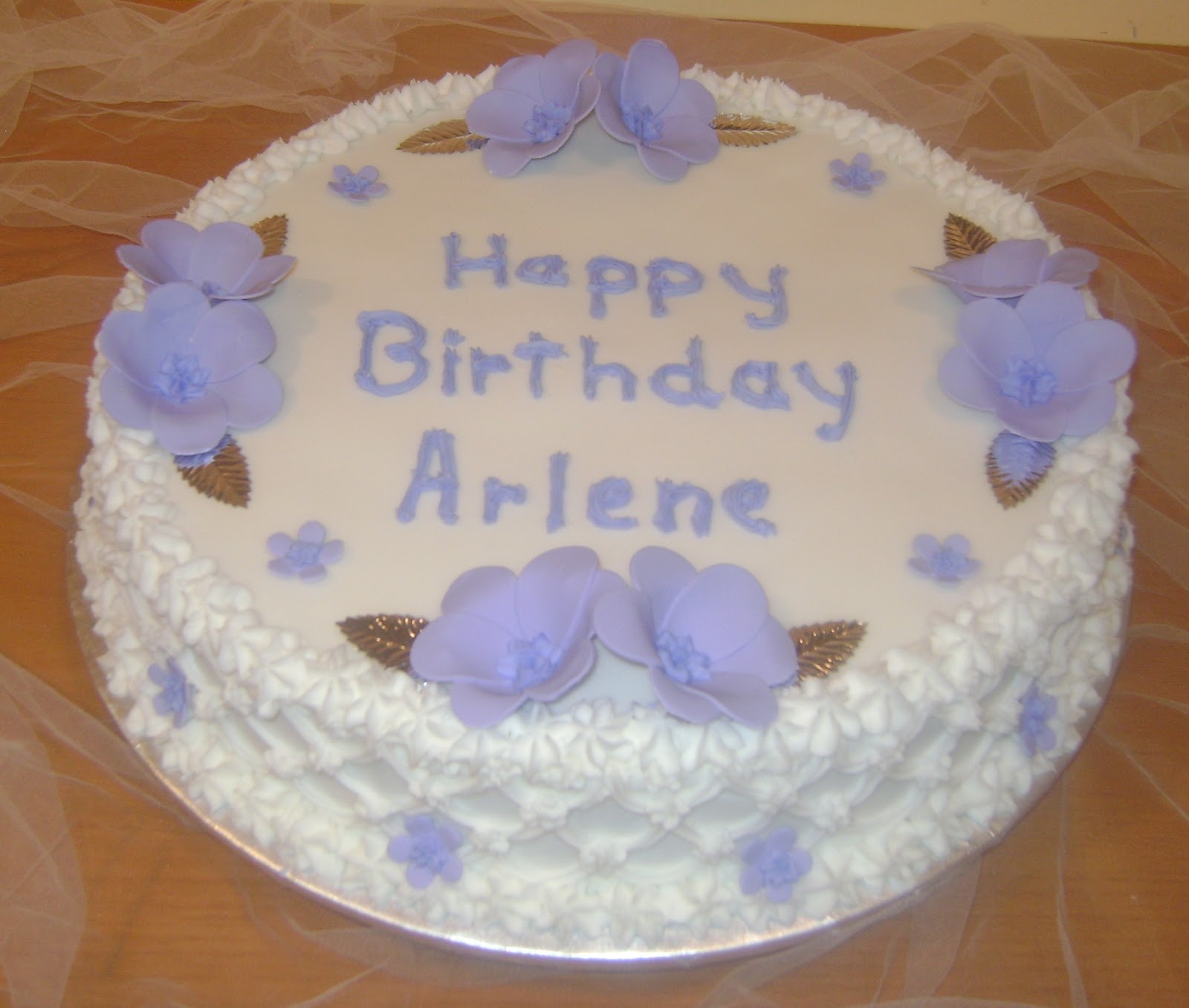 Happy Birthday Arlene Cake