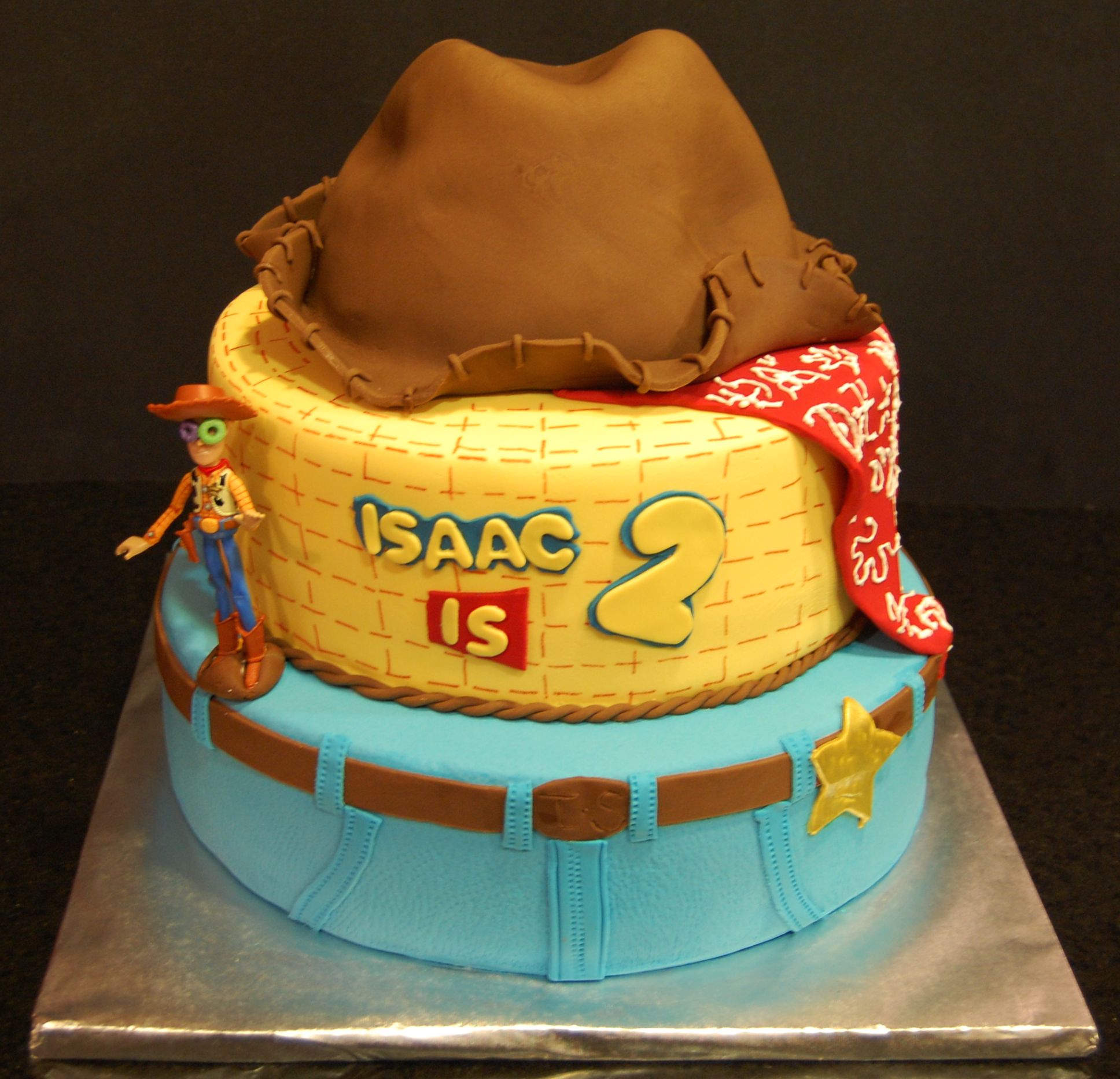 Hat Themed Birthday Cake