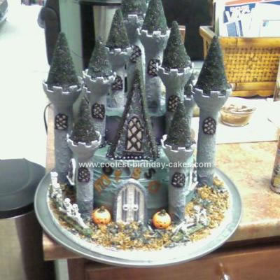 Haunted Castle Birthday Cake