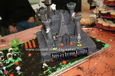 Haunted Castle Birthday Cake