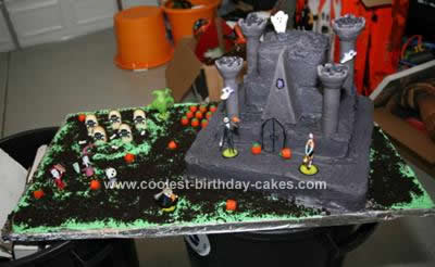 Haunted Castle Cake