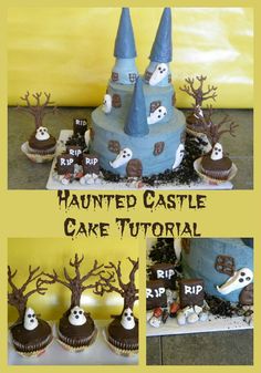 10 Photos of Easy DIY Haunted Castle Cakes