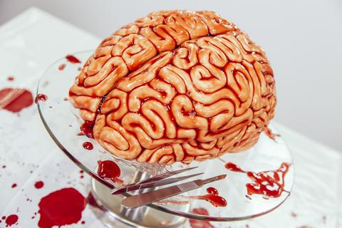 How to Make a Halloween Brain Cakes